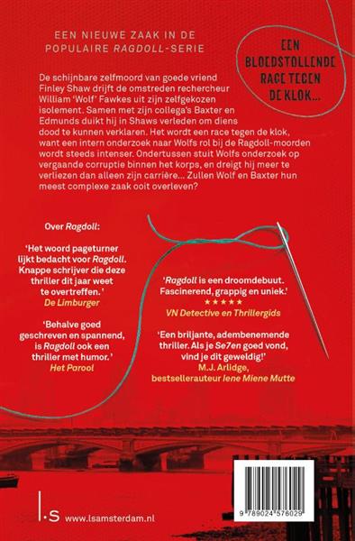 Grote foto de wolven ragdoll 3 boeken thrillers