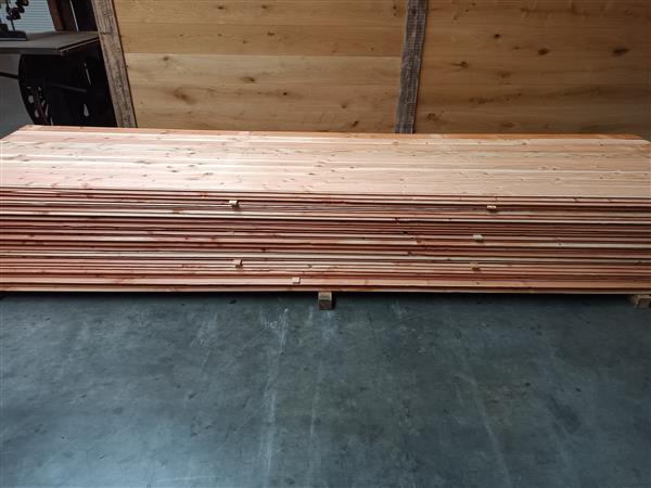 Grote foto 16x106mm douglas velling delen 400cm doe het zelf en verbouw hout en planken