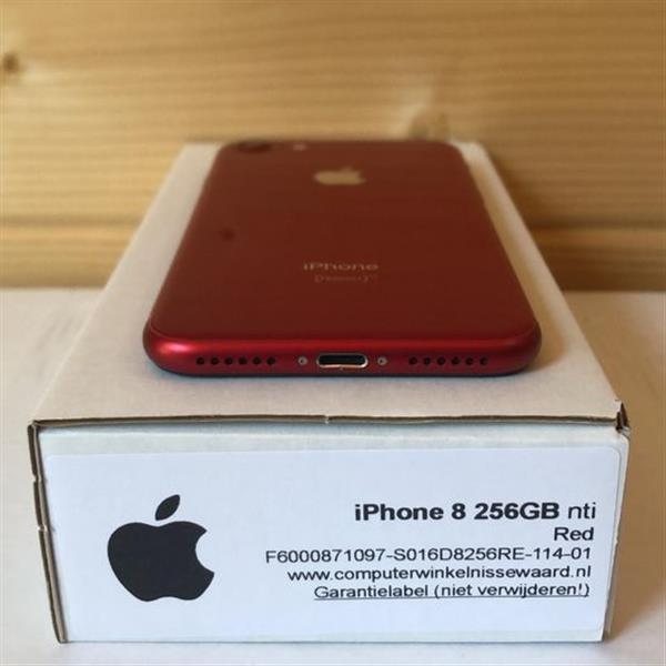 Grote foto magazijn opruiming apple iphone 8 256gb rood simlockvrij garantie op op telecommunicatie apple iphone