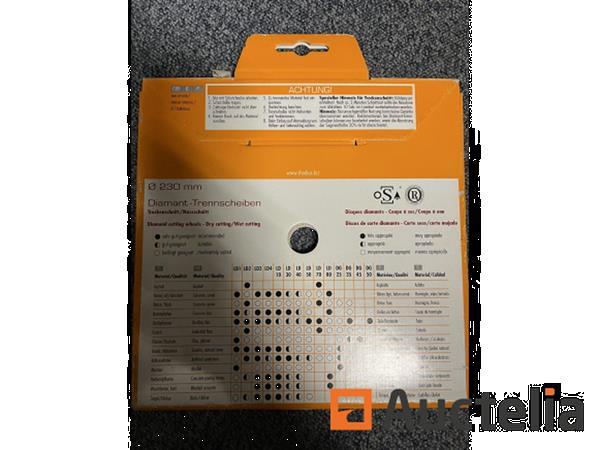 Grote foto rhodius diamantblad 230mm doe het zelf en verbouw ijzerwaren en bevestigingsmiddelen