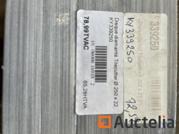 Grote foto interdiamant diamantschijf 250x22 2 doe het zelf en verbouw ijzerwaren en bevestigingsmiddelen