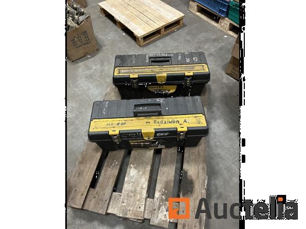 Grote foto 2 keer gereedschapskoffer stanley doe het zelf en verbouw onderdelen en accessoires