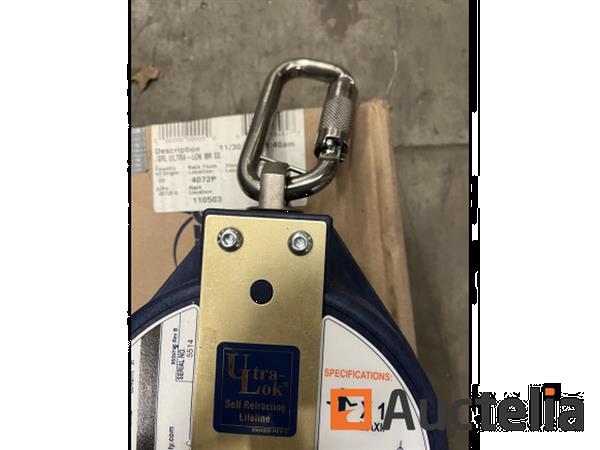 Grote foto sala self retracting lifeline ultra lok 9m ss doe het zelf en verbouw onderdelen en accessoires