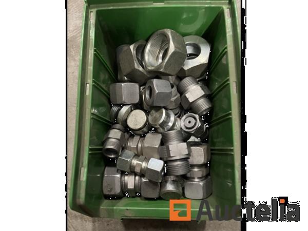 Grote foto partij koppelingen doe het zelf en verbouw onderdelen en accessoires