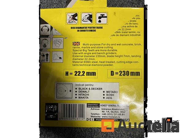 Grote foto build x ell diamantblad 230mm doe het zelf en verbouw ijzerwaren en bevestigingsmiddelen