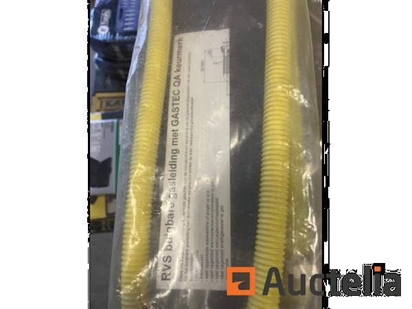 Grote foto 5 x gasslang rvs doe het zelf en verbouw onderdelen en accessoires