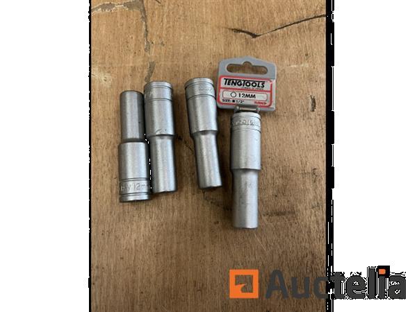 Grote foto 4 x lange dopsleutel 12mm tengtools doe het zelf en verbouw ijzerwaren en bevestigingsmiddelen