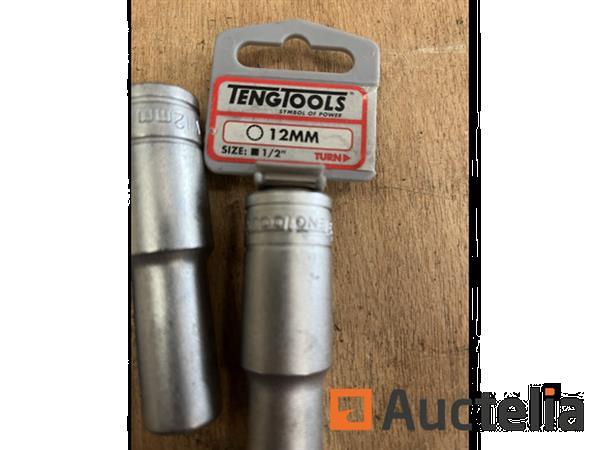 Grote foto 4 x lange dopsleutel 12mm tengtools doe het zelf en verbouw ijzerwaren en bevestigingsmiddelen