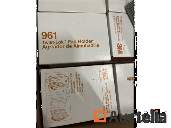 Grote foto partij 3m 961 twist lock pad houders doe het zelf en verbouw ijzerwaren en bevestigingsmiddelen