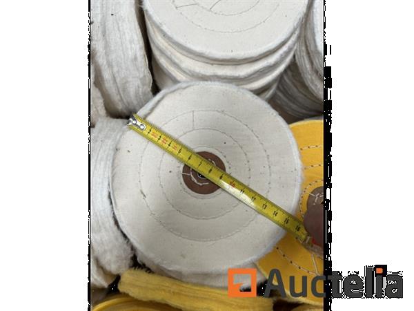 Grote foto 3 x poetsschijf 150mm doe het zelf en verbouw ijzerwaren en bevestigingsmiddelen