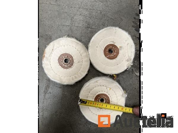 Grote foto 3 x poetsschijf 150mm doe het zelf en verbouw ijzerwaren en bevestigingsmiddelen