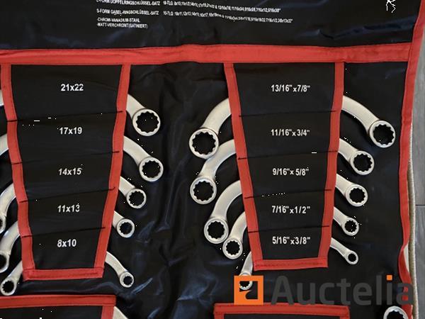 Grote foto 50 delige sleutel set europese en engelse maten doe het zelf en verbouw ijzerwaren en bevestigingsmiddelen