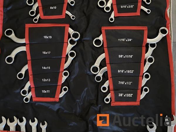 Grote foto 50 delige sleutel set europese en engelse maten doe het zelf en verbouw ijzerwaren en bevestigingsmiddelen