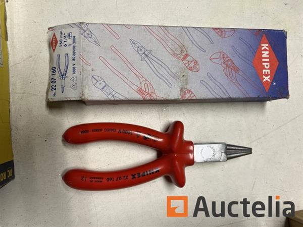Grote foto knipex 22 07 160 vde rondbekkang 1000v doe het zelf en verbouw ijzerwaren en bevestigingsmiddelen