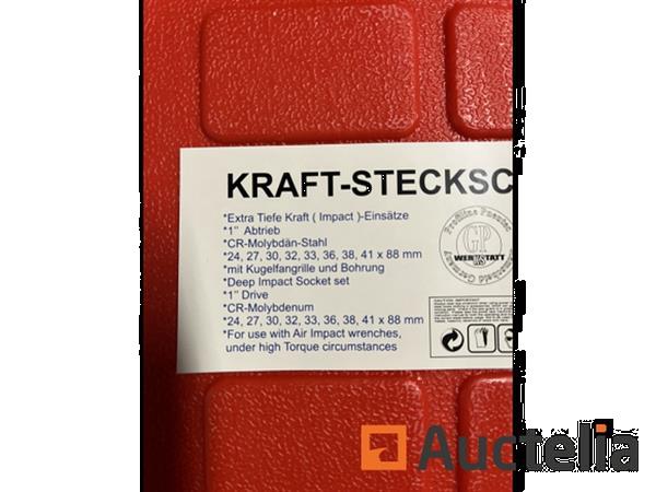 Grote foto slagdoppenset 1 aansluiting 24 41mm doe het zelf en verbouw ijzerwaren en bevestigingsmiddelen