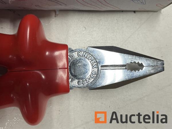 Grote foto knipex 03 07 200 vde combinatietang doe het zelf en verbouw ijzerwaren en bevestigingsmiddelen
