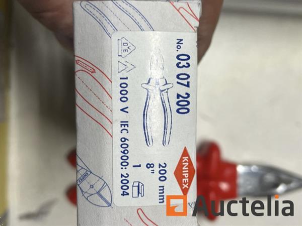 Grote foto knipex 03 07 200 vde combinatietang doe het zelf en verbouw ijzerwaren en bevestigingsmiddelen