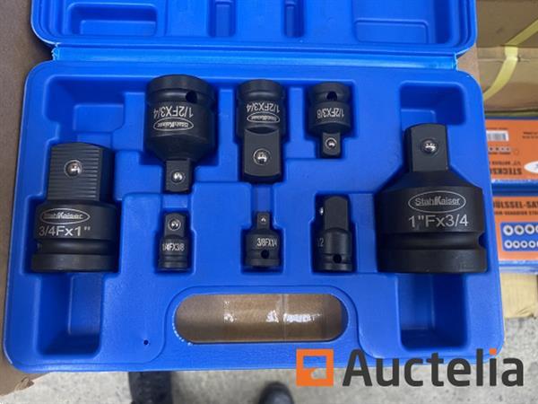 Grote foto 8 delige krachtdop adapter set doe het zelf en verbouw ijzerwaren en bevestigingsmiddelen