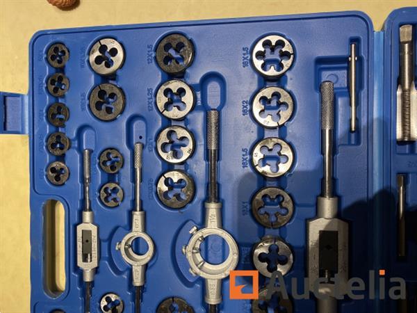 Grote foto tap en snij set 110 delig metrisch tungsten staal doe het zelf en verbouw ijzerwaren en bevestigingsmiddelen