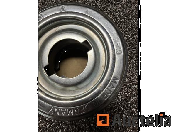 Grote foto ronde borstel staaldraad gegolfd 250x60mm doe het zelf en verbouw ijzerwaren en bevestigingsmiddelen
