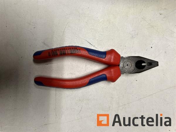 Grote foto knipex 03 02 160 werkplaats combinatietang doe het zelf en verbouw ijzerwaren en bevestigingsmiddelen