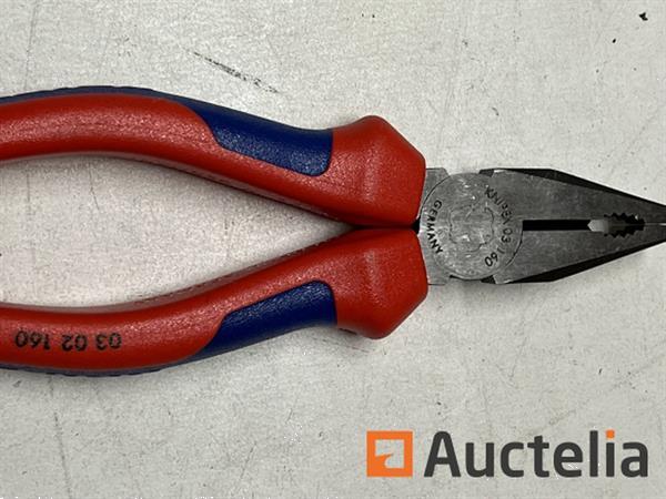 Grote foto knipex 03 02 160 werkplaats combinatietang doe het zelf en verbouw ijzerwaren en bevestigingsmiddelen