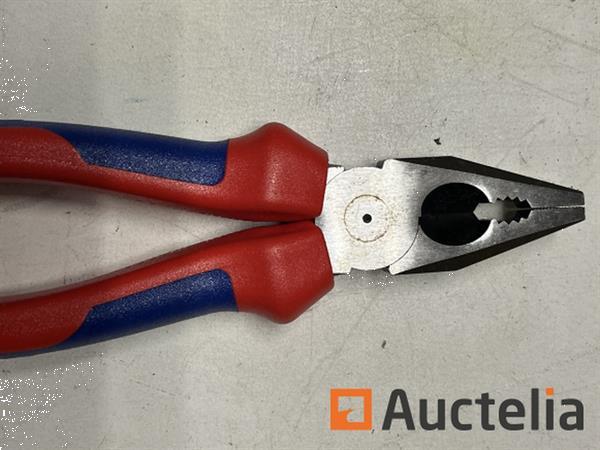 Grote foto knipex 03 02 200 werkplaats combinatietang doe het zelf en verbouw ijzerwaren en bevestigingsmiddelen