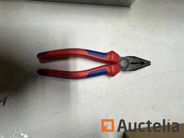 Grote foto knipex 03 02 200 werkplaats combinatietang doe het zelf en verbouw ijzerwaren en bevestigingsmiddelen