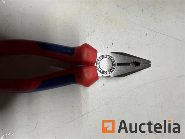 Grote foto knipex 03 02 200 werkplaats combinatietang doe het zelf en verbouw ijzerwaren en bevestigingsmiddelen