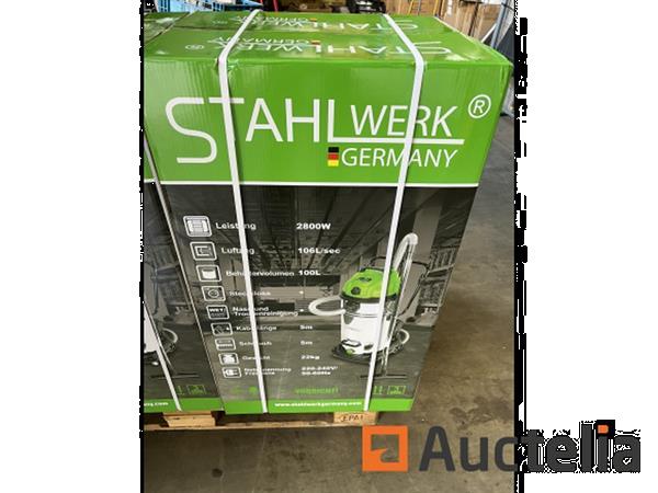 Grote foto stahlwerk stof en vloeistof zuiger 100 liter doe het zelf en verbouw ijzerwaren en bevestigingsmiddelen
