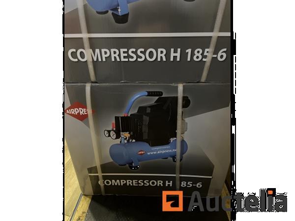 Grote foto airpress compressor h185 6 doe het zelf en verbouw ijzerwaren en bevestigingsmiddelen
