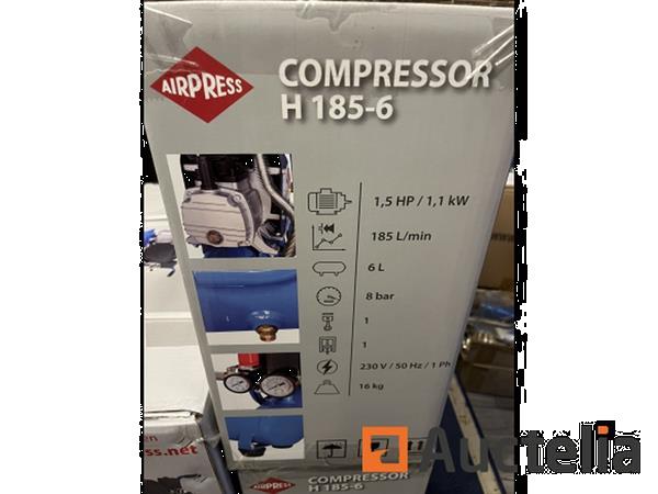Grote foto airpress compressor h185 6 doe het zelf en verbouw ijzerwaren en bevestigingsmiddelen