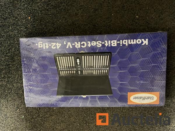 Grote foto 42 delige bit set stahlkaiser doe het zelf en verbouw ijzerwaren en bevestigingsmiddelen