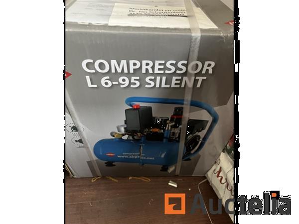 Grote foto airpress compressor l 6 95 silent doe het zelf en verbouw ijzerwaren en bevestigingsmiddelen