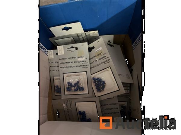 Grote foto partij kabelschoentjes doe het zelf en verbouw ijzerwaren en bevestigingsmiddelen