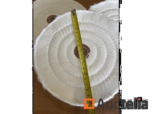 Grote foto 2 x poetsschijf 200mm doe het zelf en verbouw ijzerwaren en bevestigingsmiddelen