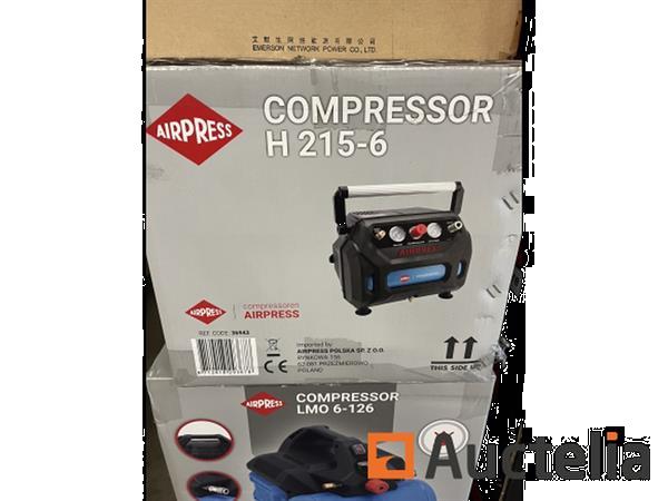 Grote foto airpress compressor h215 6 doe het zelf en verbouw ijzerwaren en bevestigingsmiddelen