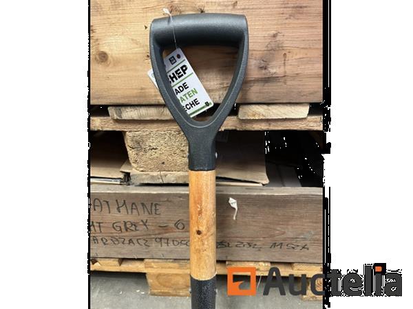 Grote foto schep 70 cm hout metaal doe het zelf en verbouw ijzerwaren en bevestigingsmiddelen