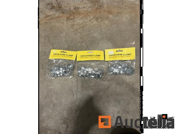 Grote foto 3 zakjes a 15 stuks slangklemmen doe het zelf en verbouw ijzerwaren en bevestigingsmiddelen