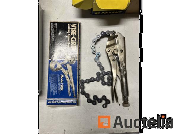 Grote foto vise grip model 20r lastang met ketting doe het zelf en verbouw ijzerwaren en bevestigingsmiddelen