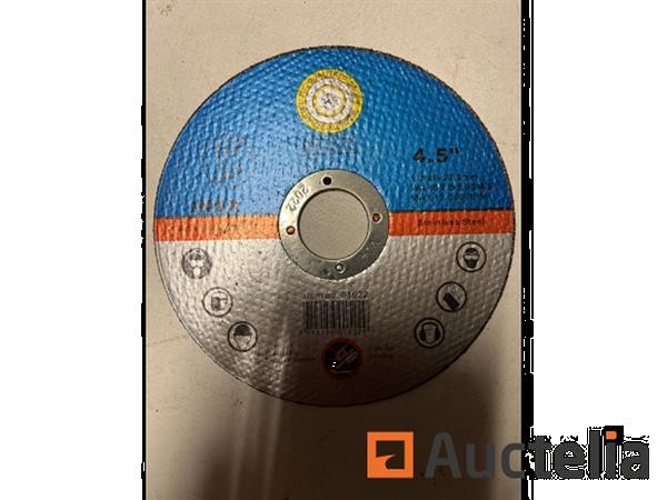 Grote foto 10 x doorslijpschijf metaal 115 x 1 x 22 2 mm doe het zelf en verbouw ijzerwaren en bevestigingsmiddelen