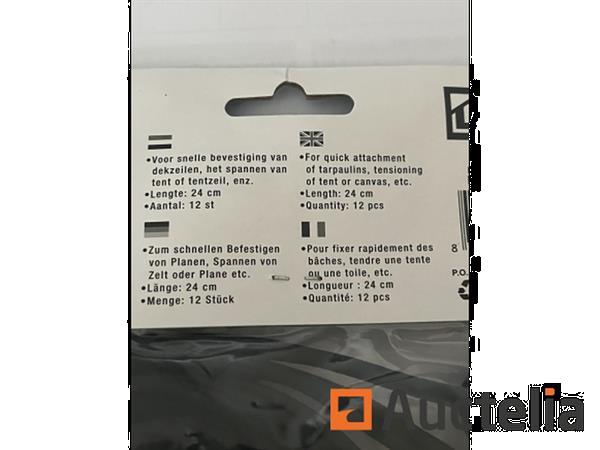 Grote foto 12 x elastiek met bal zwart doe het zelf en verbouw ijzerwaren en bevestigingsmiddelen