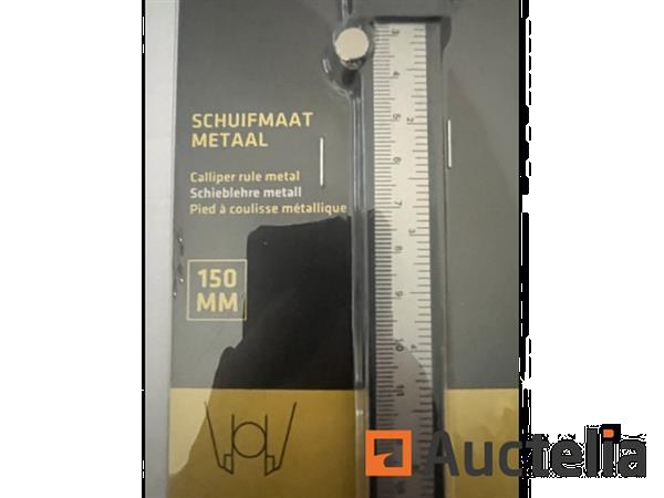 Grote foto schuifmaat 150 mm doe het zelf en verbouw ijzerwaren en bevestigingsmiddelen