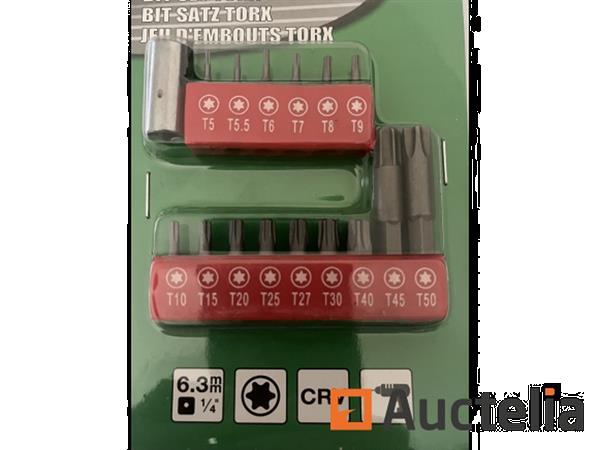 Grote foto bit set torx 16 delig doe het zelf en verbouw ijzerwaren en bevestigingsmiddelen