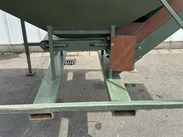 Grote foto schouten aardappelsorteermachine met demco voorraadbunker agrarisch tuinbouw