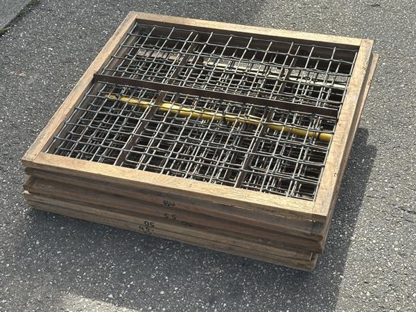 Grote foto schouten aardappelsorteermachine met demco voorraadbunker agrarisch tuinbouw