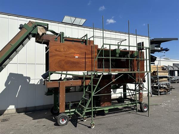 Grote foto schouten aardappelsorteermachine met trechter agrarisch tuinbouw