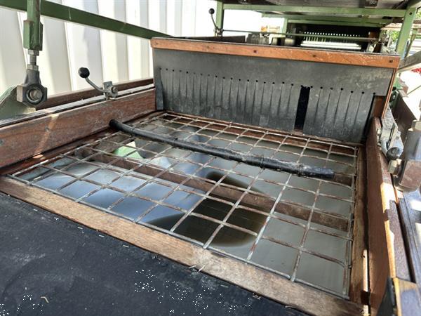 Grote foto schouten aardappelsorteermachine met trechter agrarisch tuinbouw