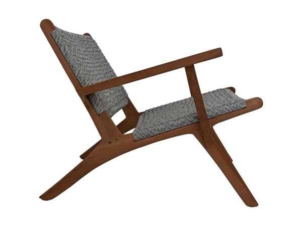 Grote foto tuinstoel rio met armleuning wit teak bananenblad huis en inrichting eettafels