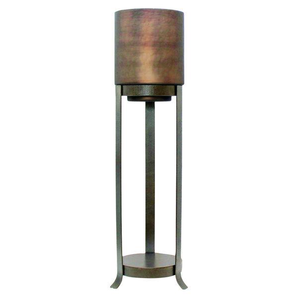 Grote foto windlicht mione klein 27 x 84 cm brons richmond interiors huis en inrichting eettafels